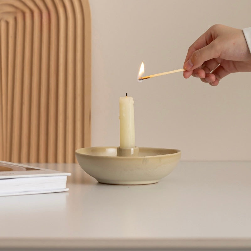 Pure Balance Ceramic Candle Holder Berriscent