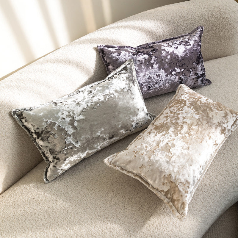 Crushed Velvet Luminary Cushion Berriscent