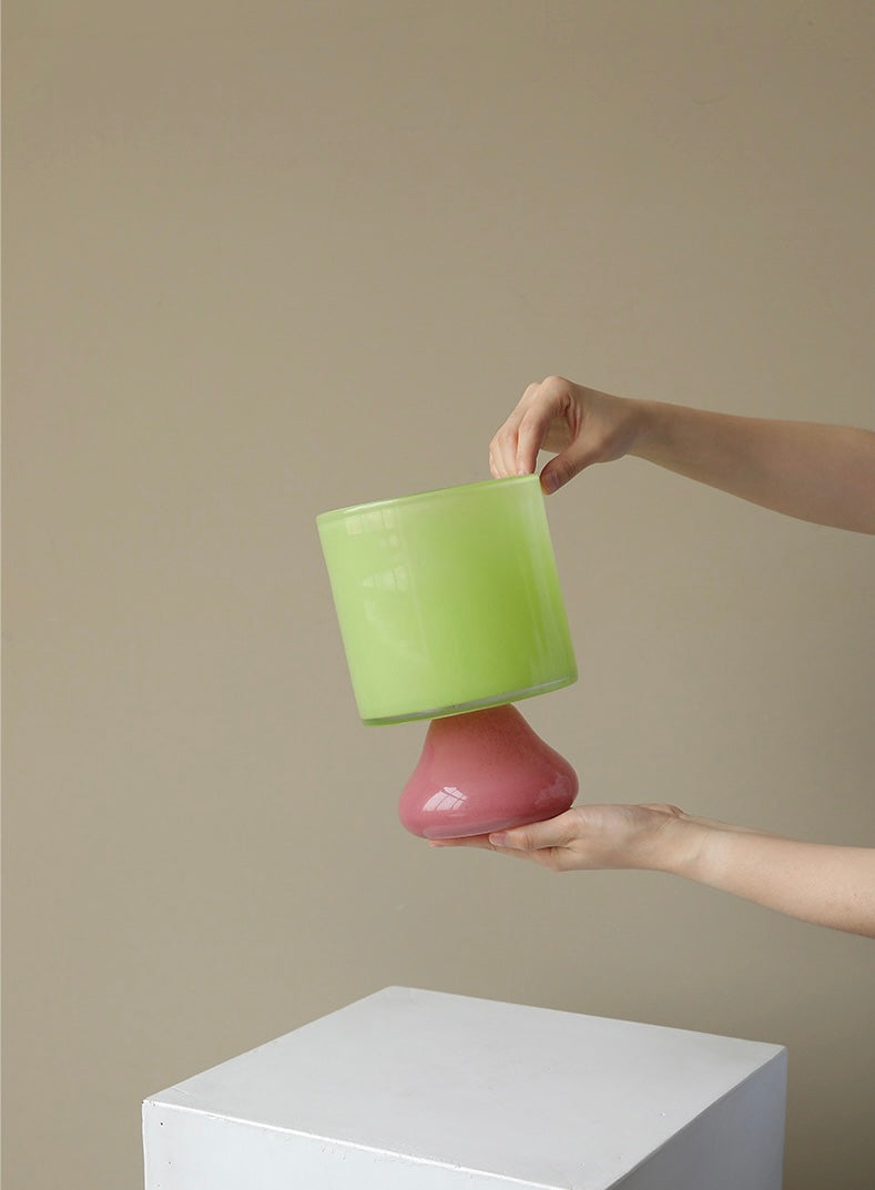 Eden Bloom Pedestal Glass Vase Berriscent