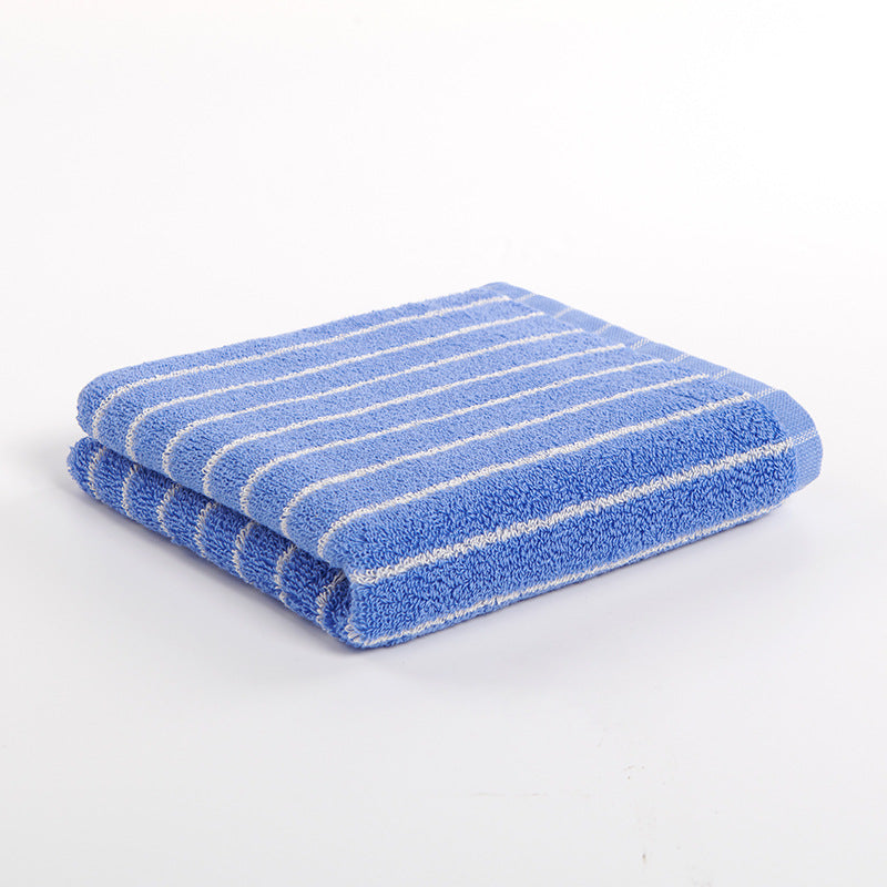 Striped Cotton Face Towel Berriscent