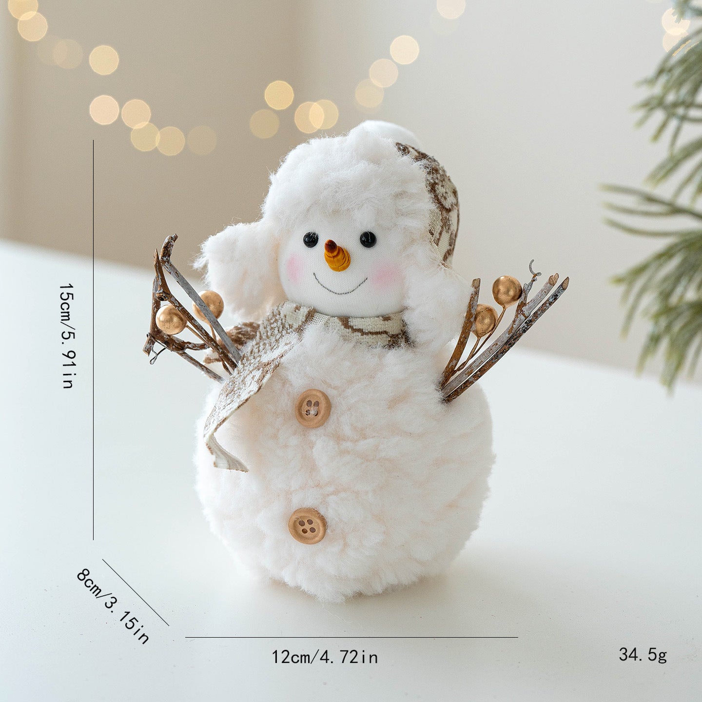 Snowman Family Decoration Set