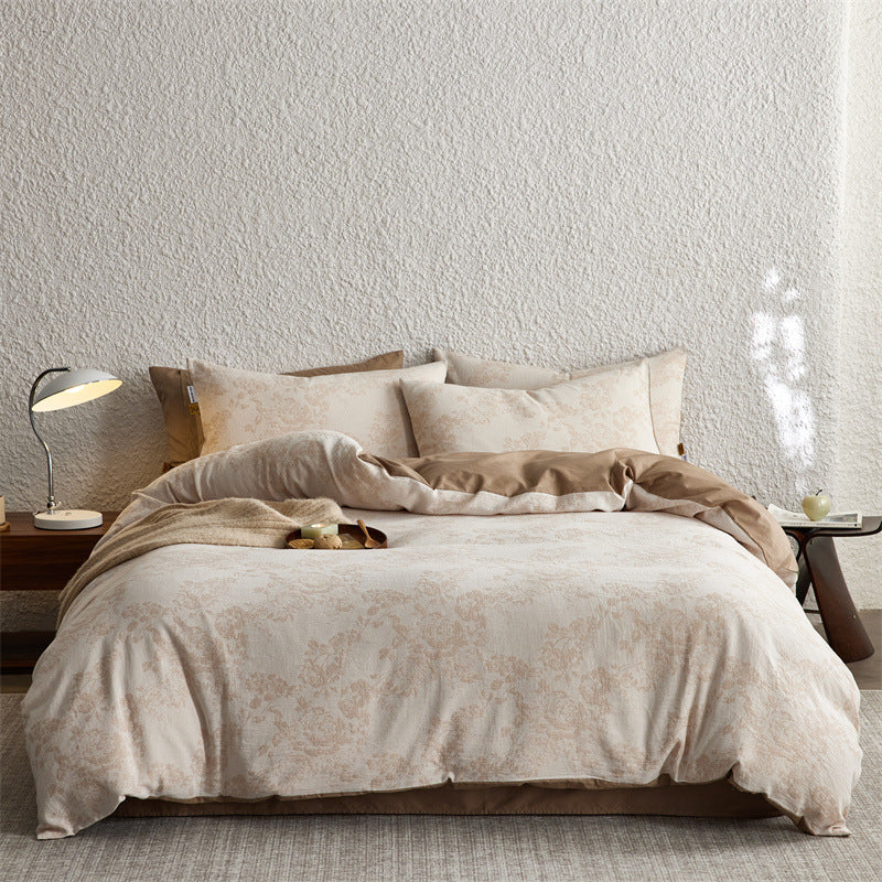 The Rose Garden | 40s Double-Jacquard Cotton Bed Linen