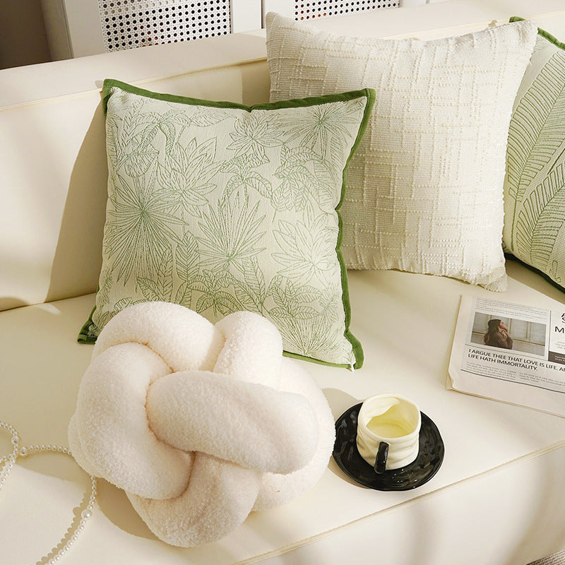 Verdant Atelier – Textured Cushion Covers Collection (45x45) Berriscent