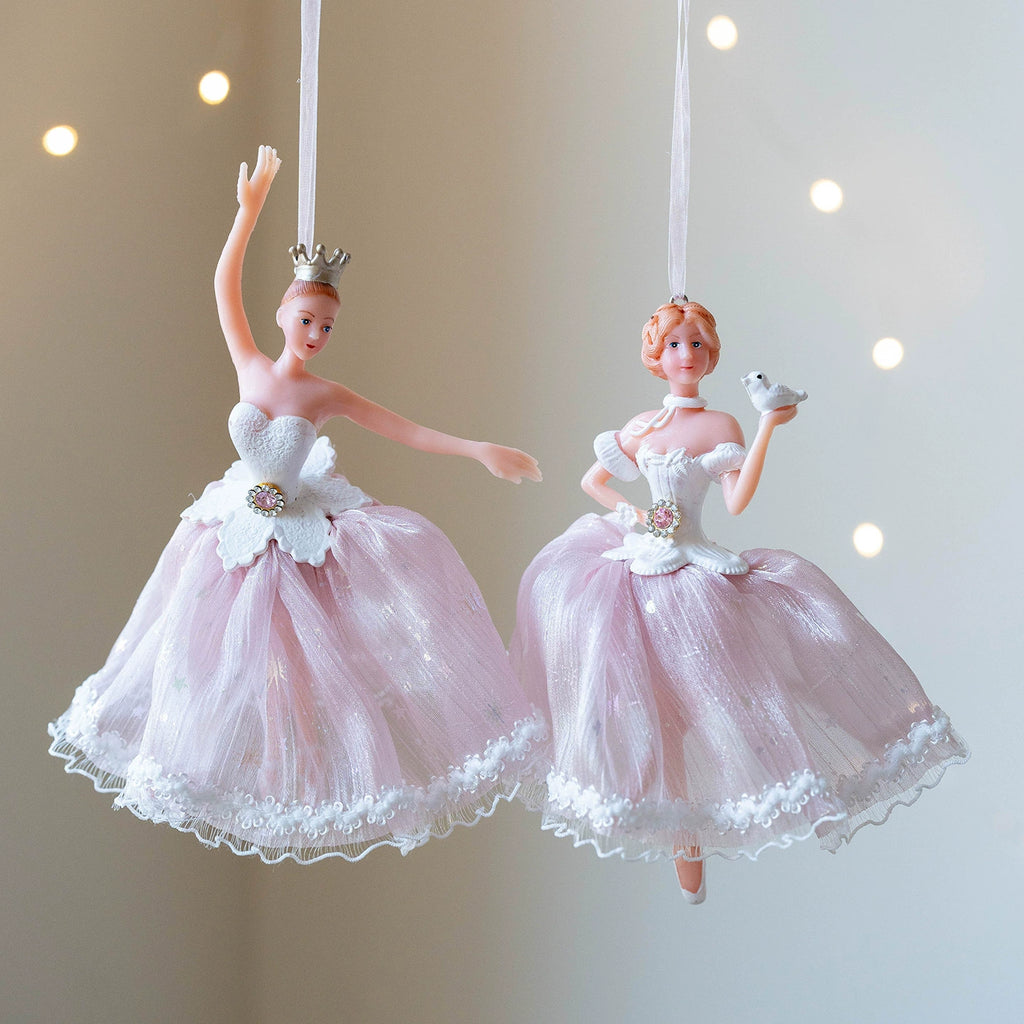 Elegant Ballerina Hanging Ornament