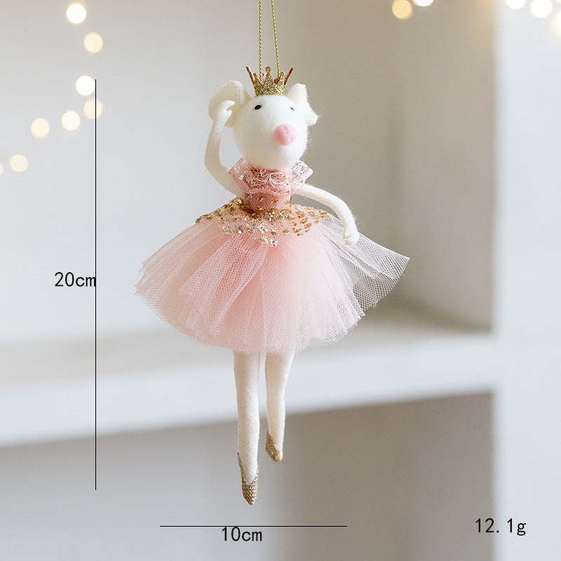 Royal Ballet Mice – Pink Tutu Ornament Collection Berriscent