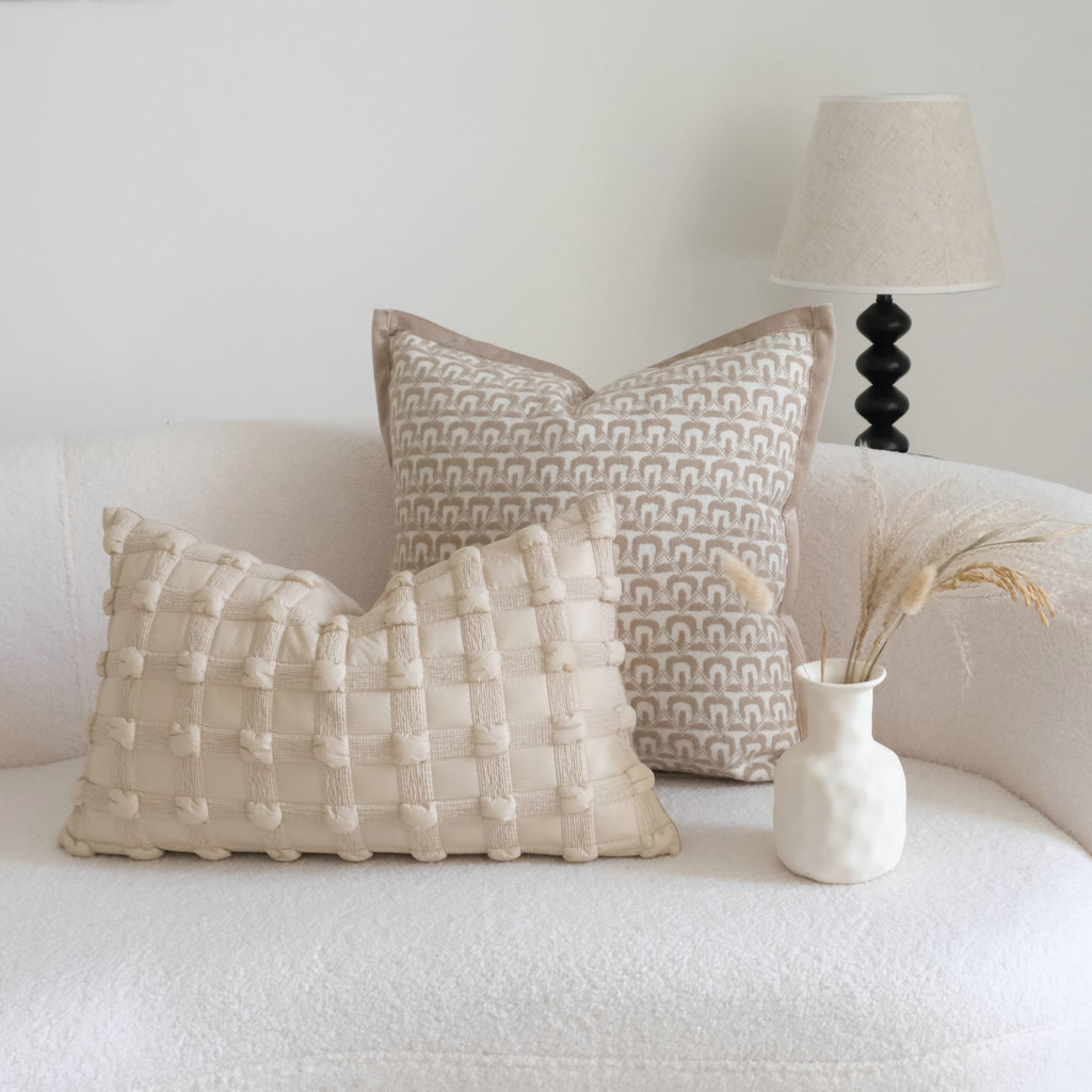 Ivory Forms Cushion Collection Berriscent
