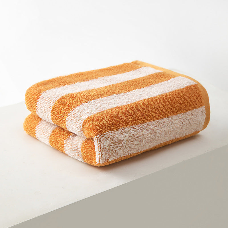 Classic Stripe Pure Cotton Hand Towel – Effortless Style and Everyday Comfort Berriscent
