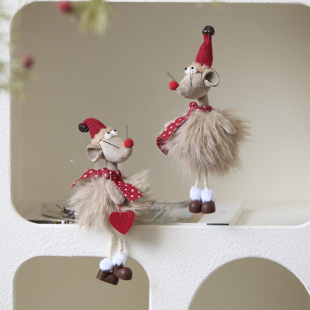 Whimsical Christmas Mice