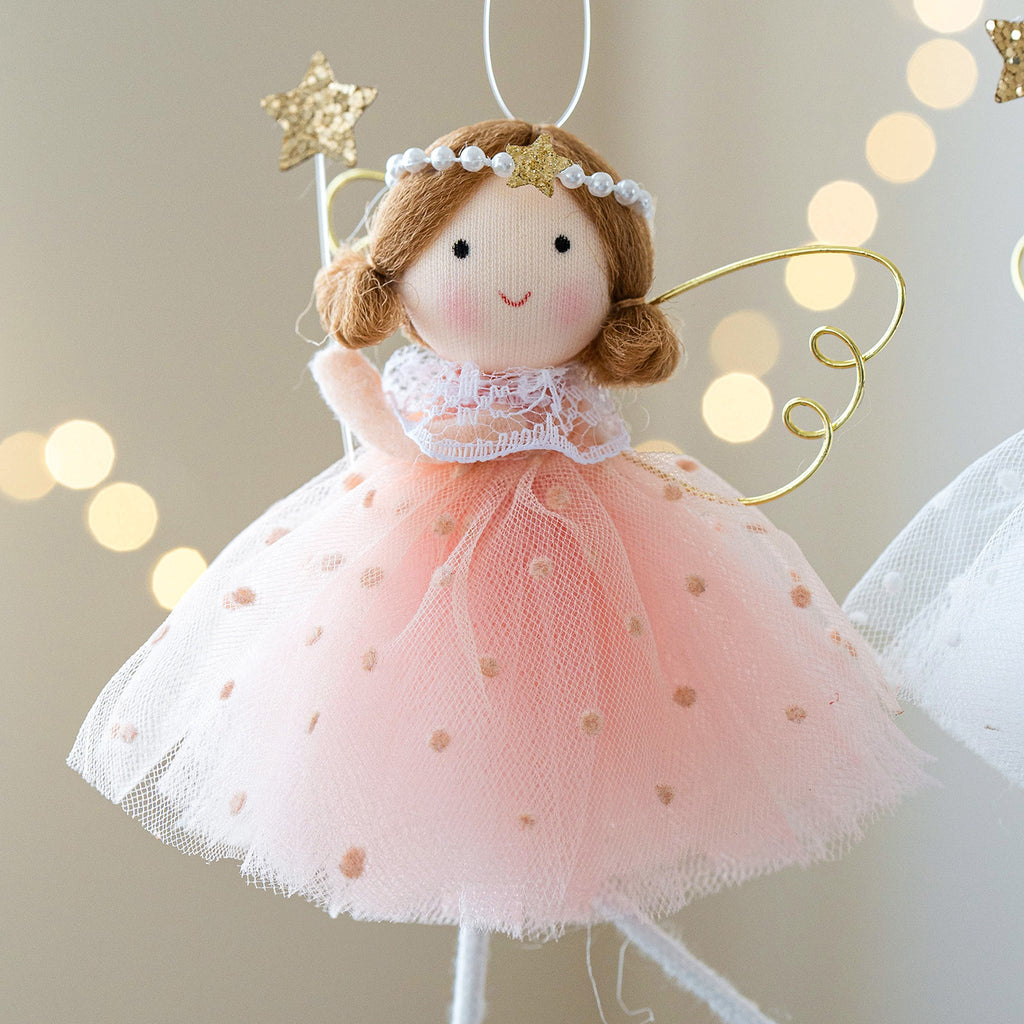 Fairy Doll Christmas Ornaments Berriscent