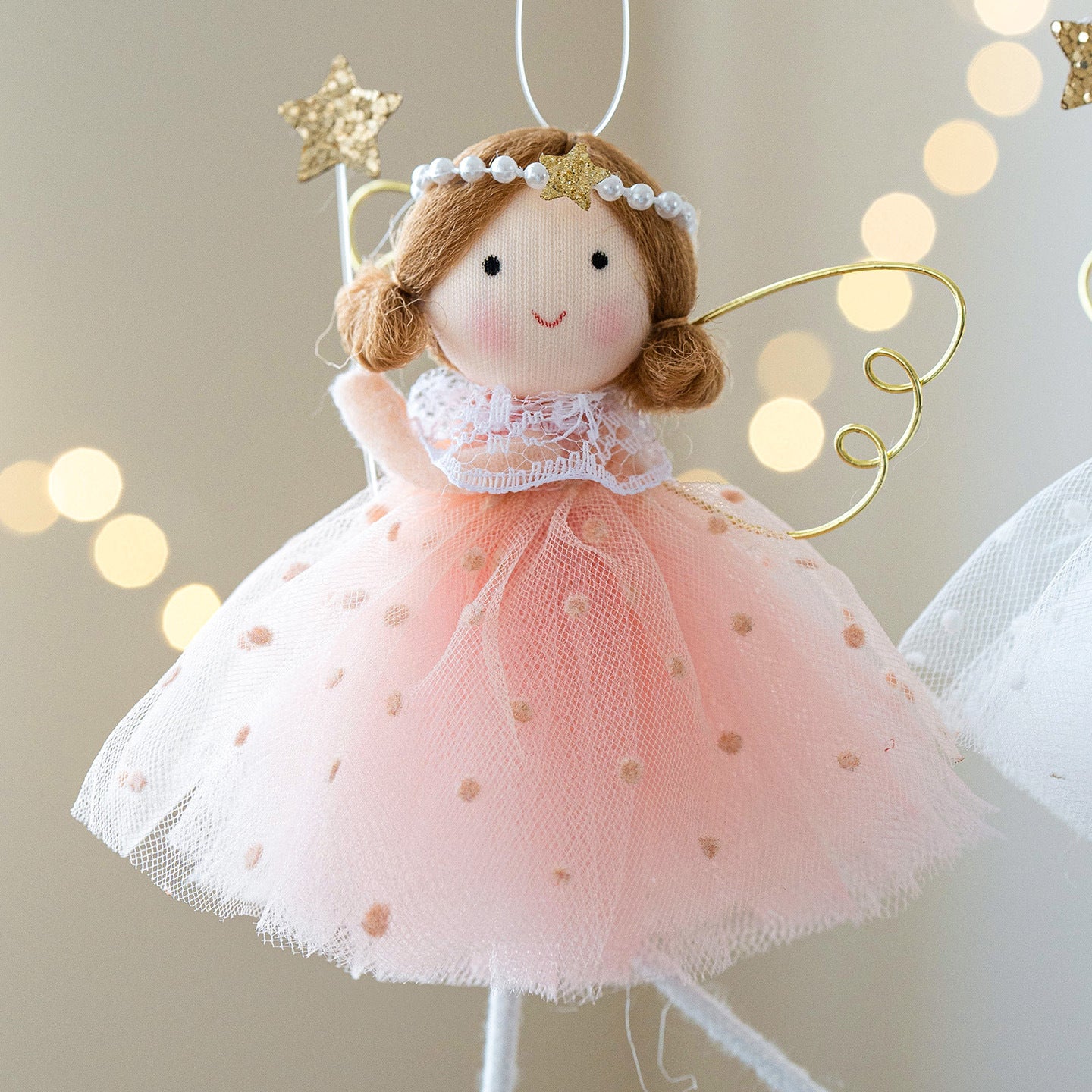 Fairy Doll Christmas Ornaments Berriscent