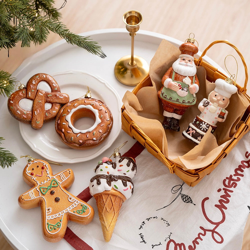 Christmas Pastry & Sweets Ornaments Set