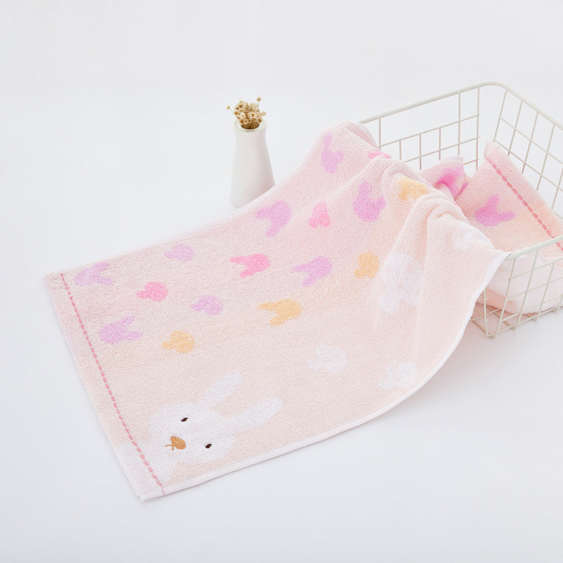 Animal Friends Cotton Hand Towel Berriscent