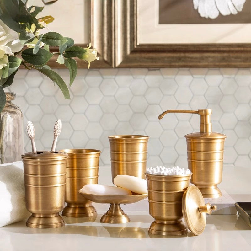 Regal All-Copper Bathroom Accessory Set Berriscent