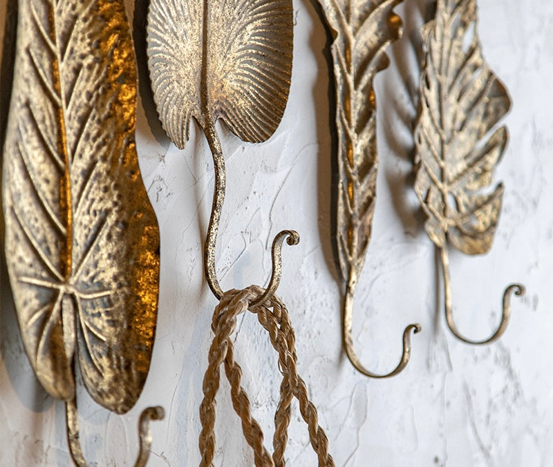The Golden Foliage Wall Hooks Berriscent