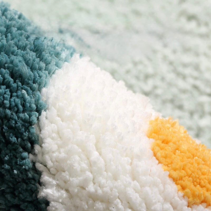 Bloom Soft Floral Comfort Bath Mat Berriscent