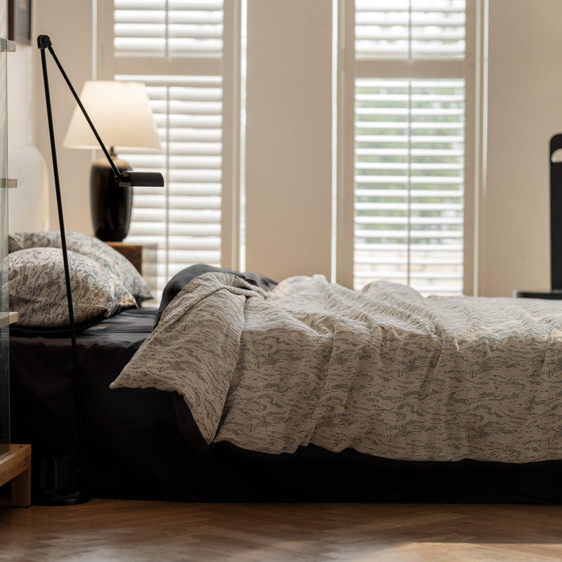 Thickened Pure Cotton Four-Piece Bedding Set Berriscent