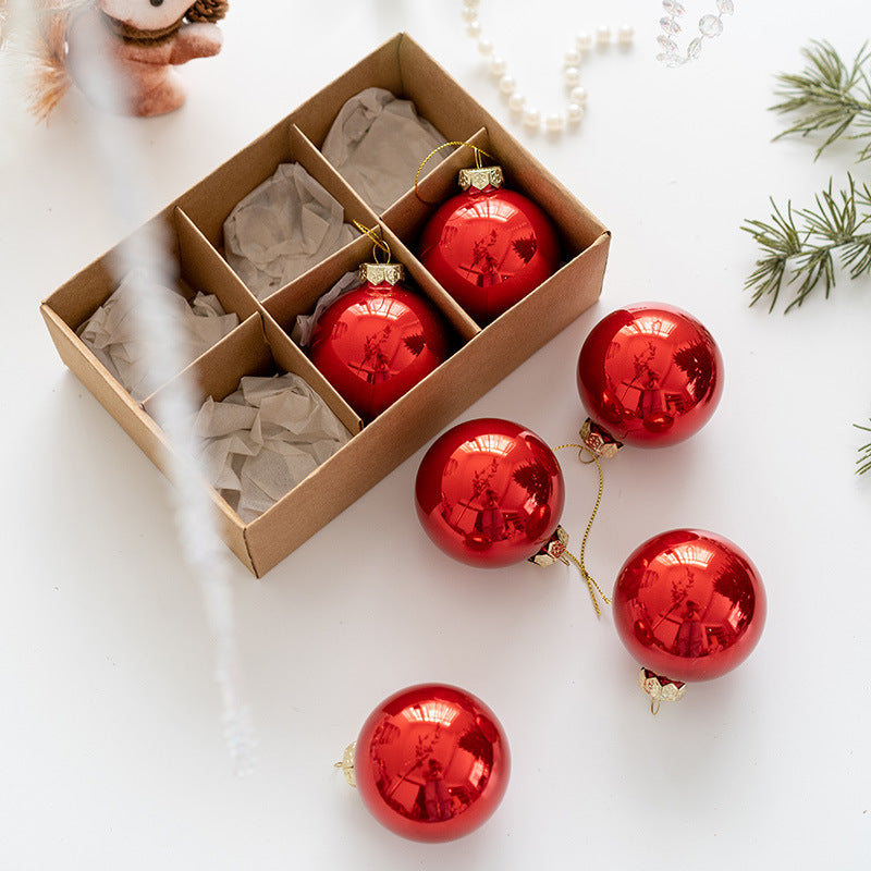 Elegant Christmas Ball Ornament Collection – 6cm Baubles Berriscent