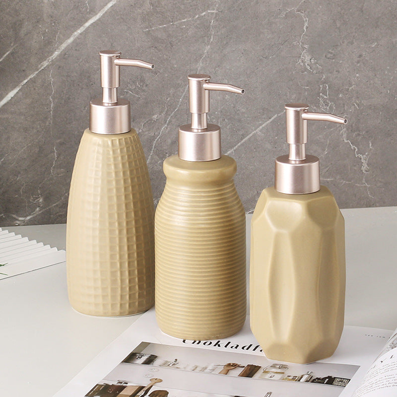 Terra Form Ceramic Bathroom Set