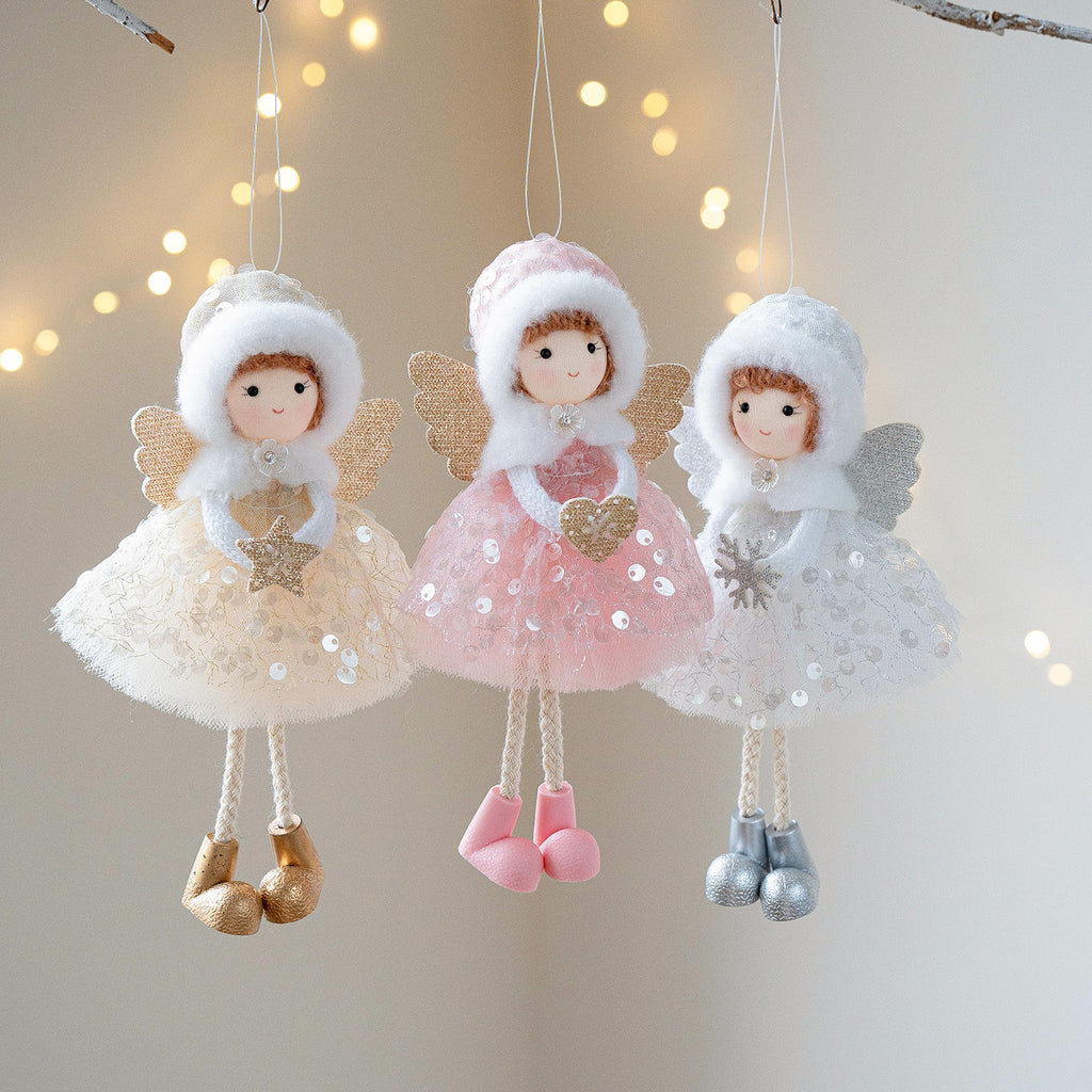 Winter Angel Ornament Set Berriscent