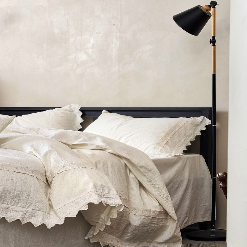 Linen Whisper Bedding Set (4-Piece Set)Berriscent