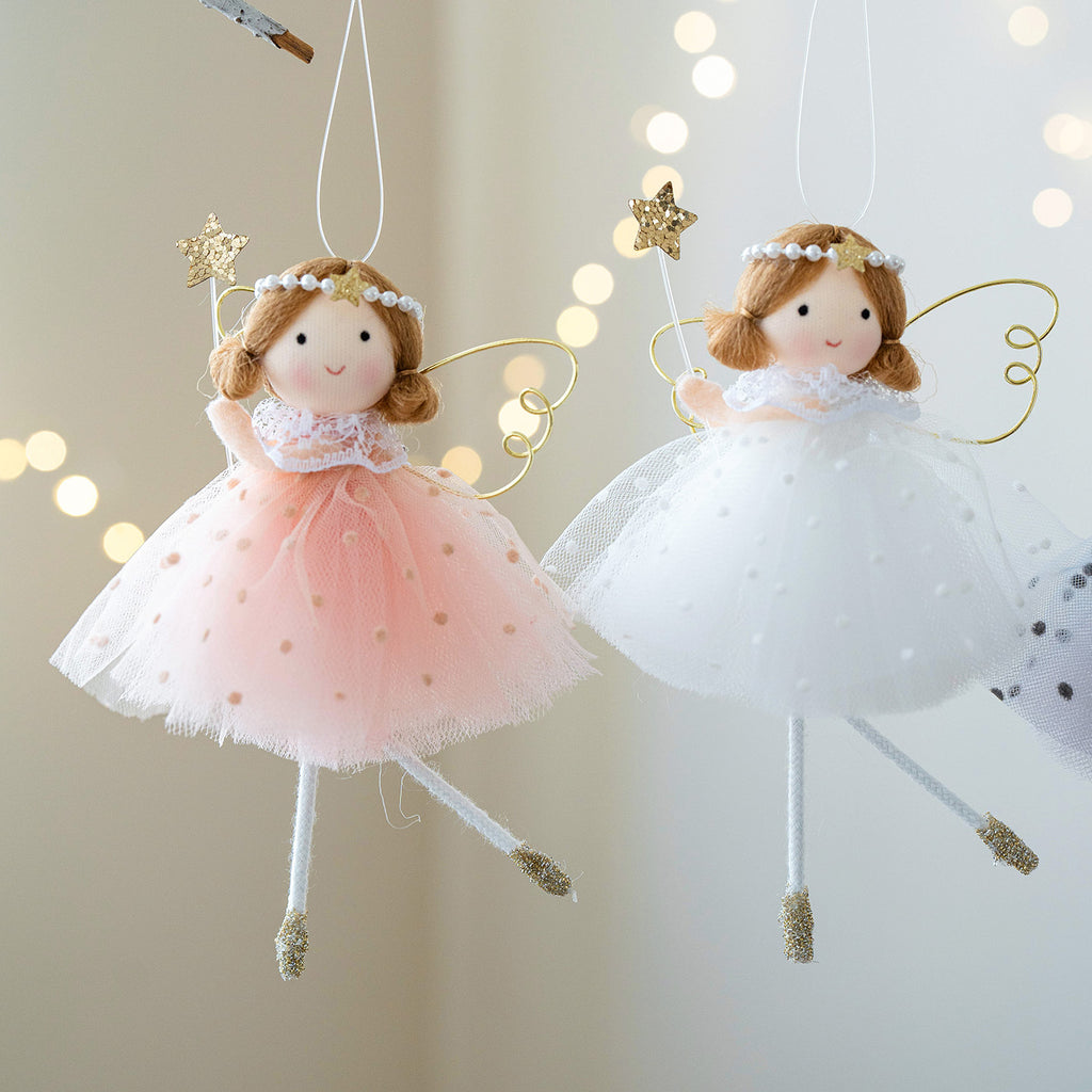 Fairy Doll Christmas Ornaments Berriscent