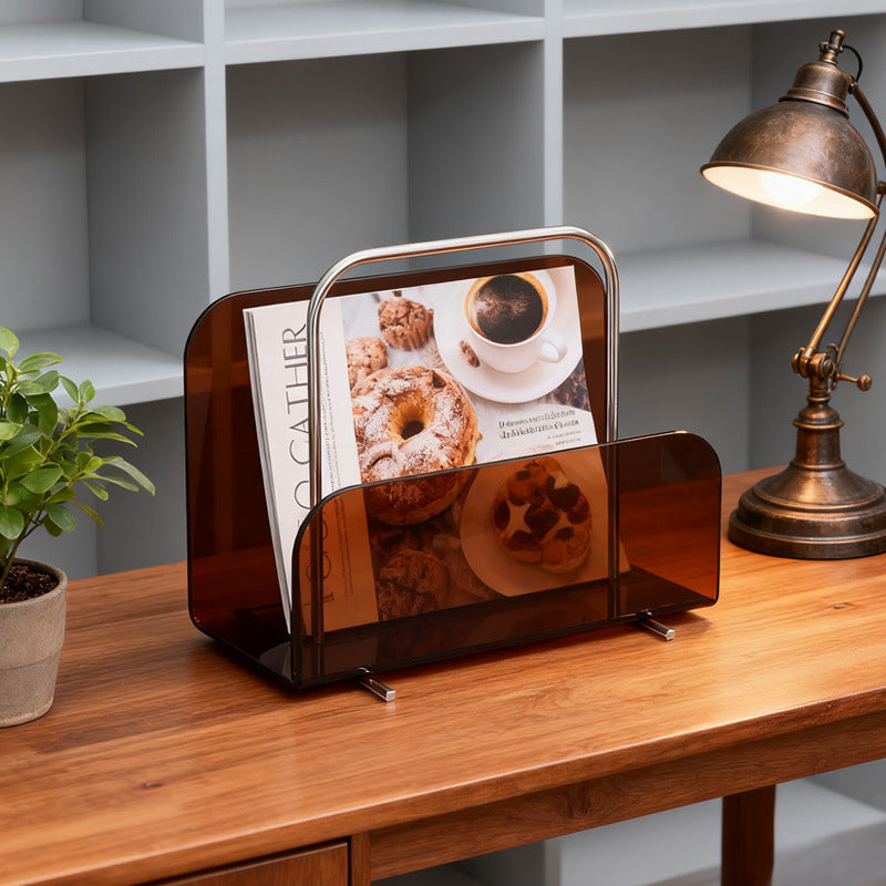 Aurora Acrylic Magazine Holder Berriscent