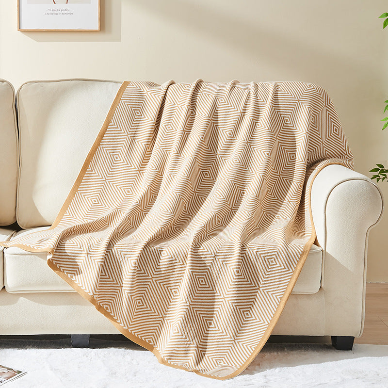 Golden Maze Reversible Throw Berriscent