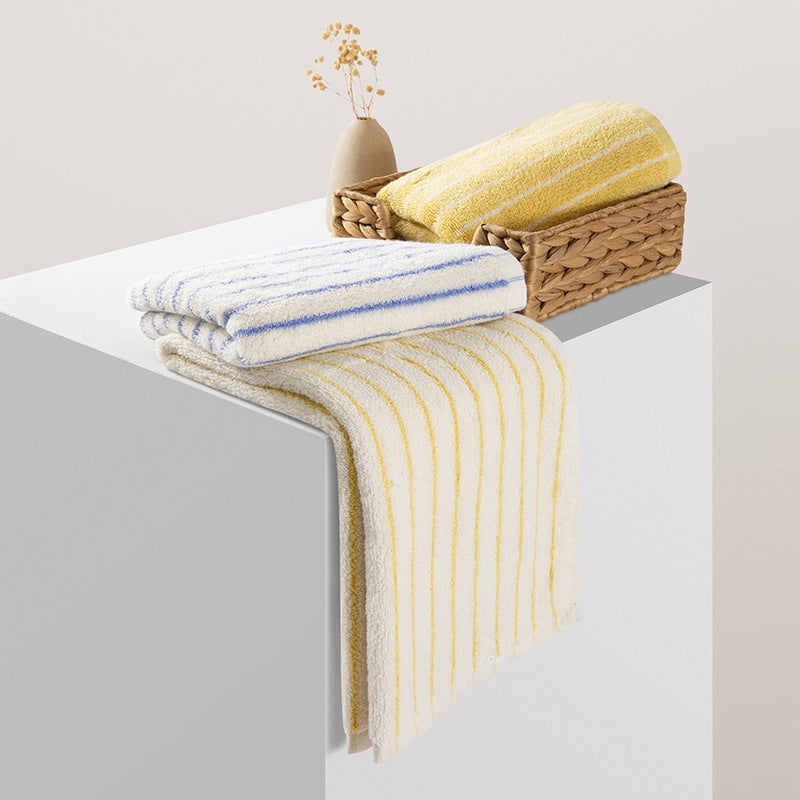 Coastal Lines | Long-Staple Cotton Hand Towel