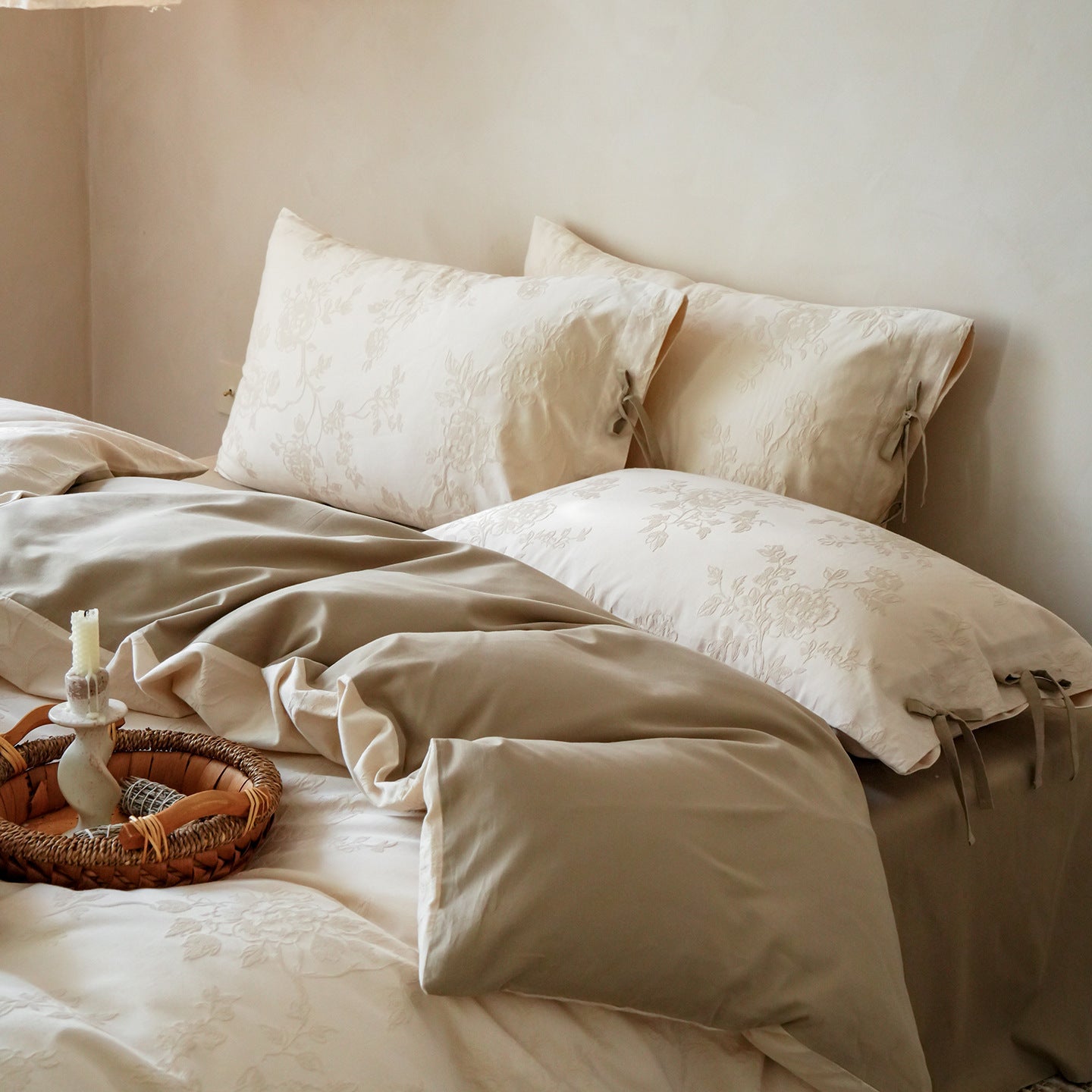 Long-Staple Cotton Brushed Bedding Set 