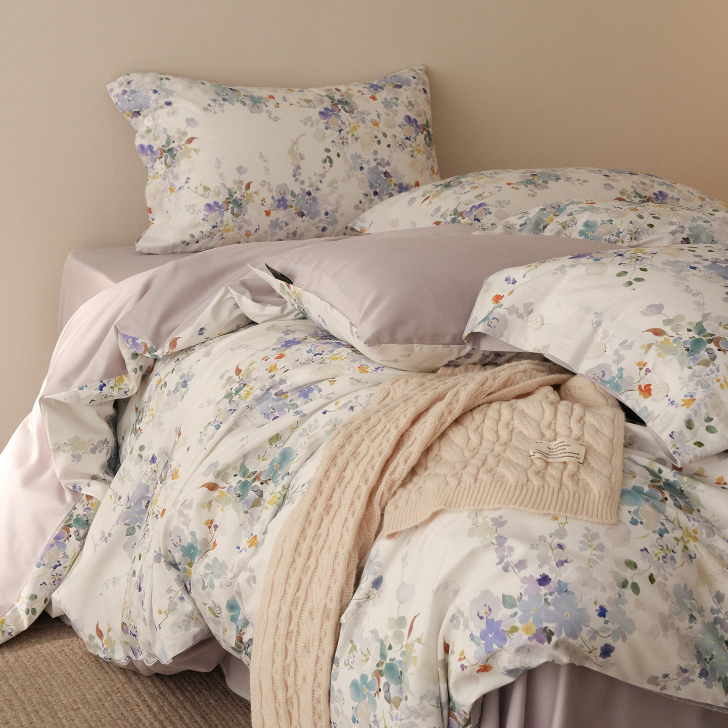Whispering Meadow Floral Bedding Set Berriscent
