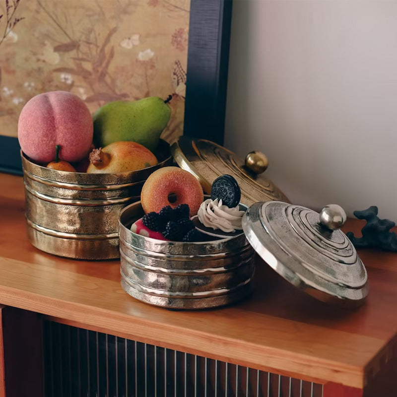 Aurelia Aluminium Storage Box – Luxury Decorative Container Berriscent