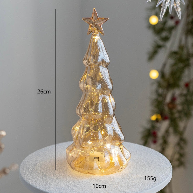 Christmas Glass Tree LED Collection – 12 Styles