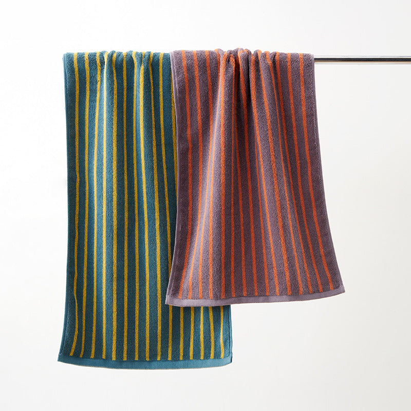 Soft Cotton Striped Hand Towel  Berriscent