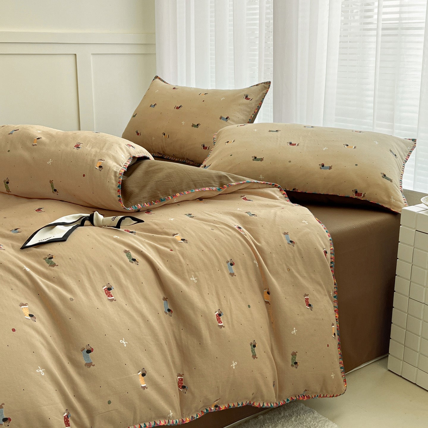Cotton Dreams Bedding Collection (4-Piece Set) Berriscent