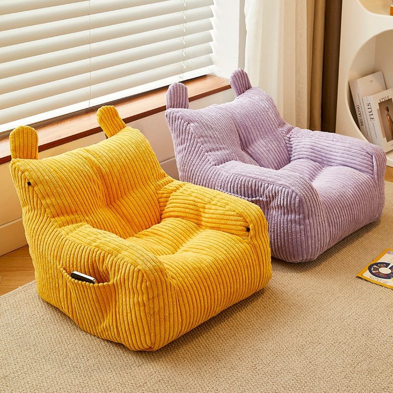 Soft Corduroy Kids Lounge Chair 42x42x38 Berriscent