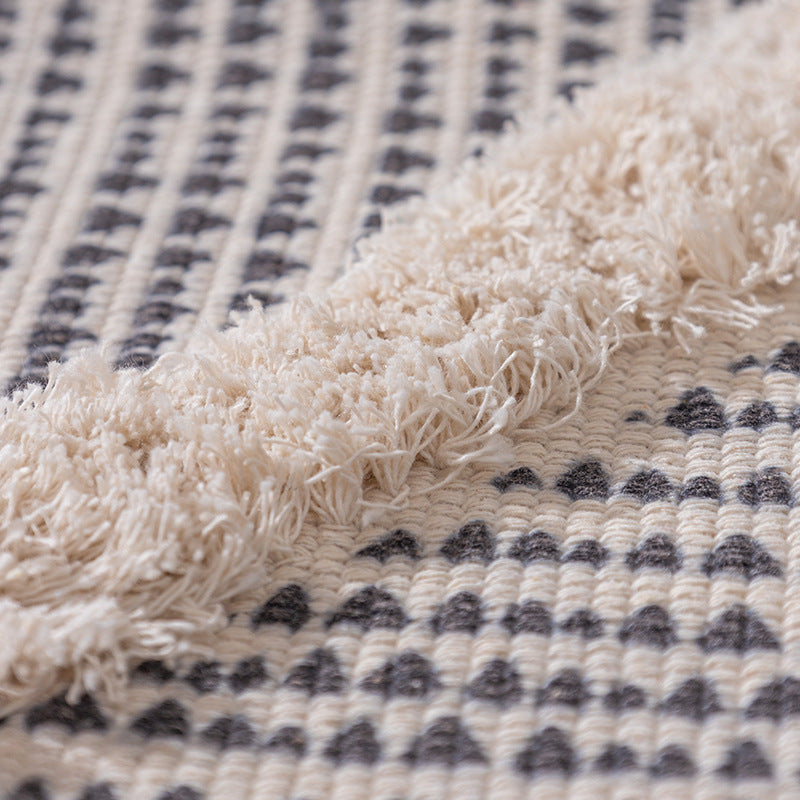 Nordic Texture Handwoven Rug Berriscent