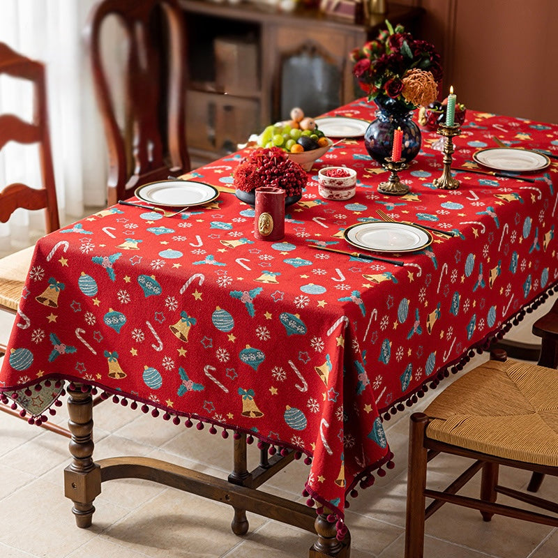 Festive Bells Tablecloth Berriscent