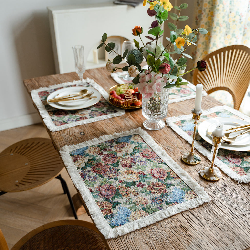 Vintage Bloom Placemat – 30×45 cm Berriscent