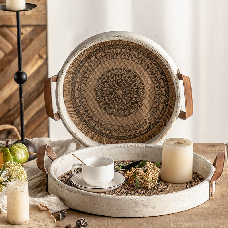 The Handcrafted Wood Tray Pair Berriscent