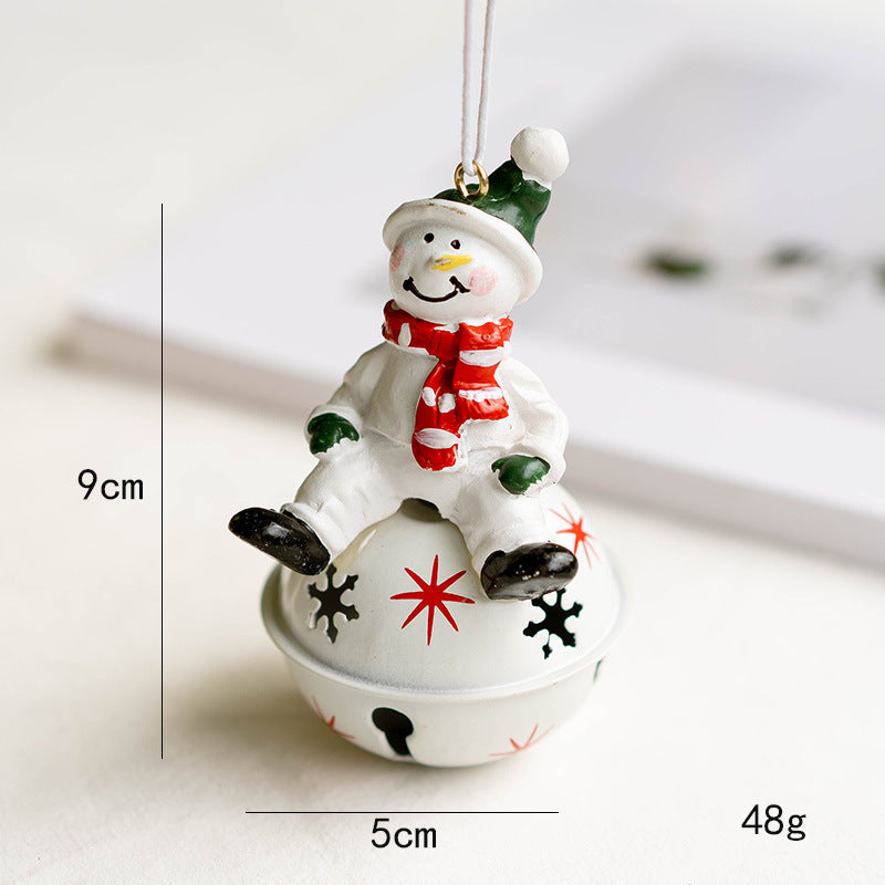 Jingle Companions – Santa, Snowman & Reindeer Bell Ornaments Collection Berriscent