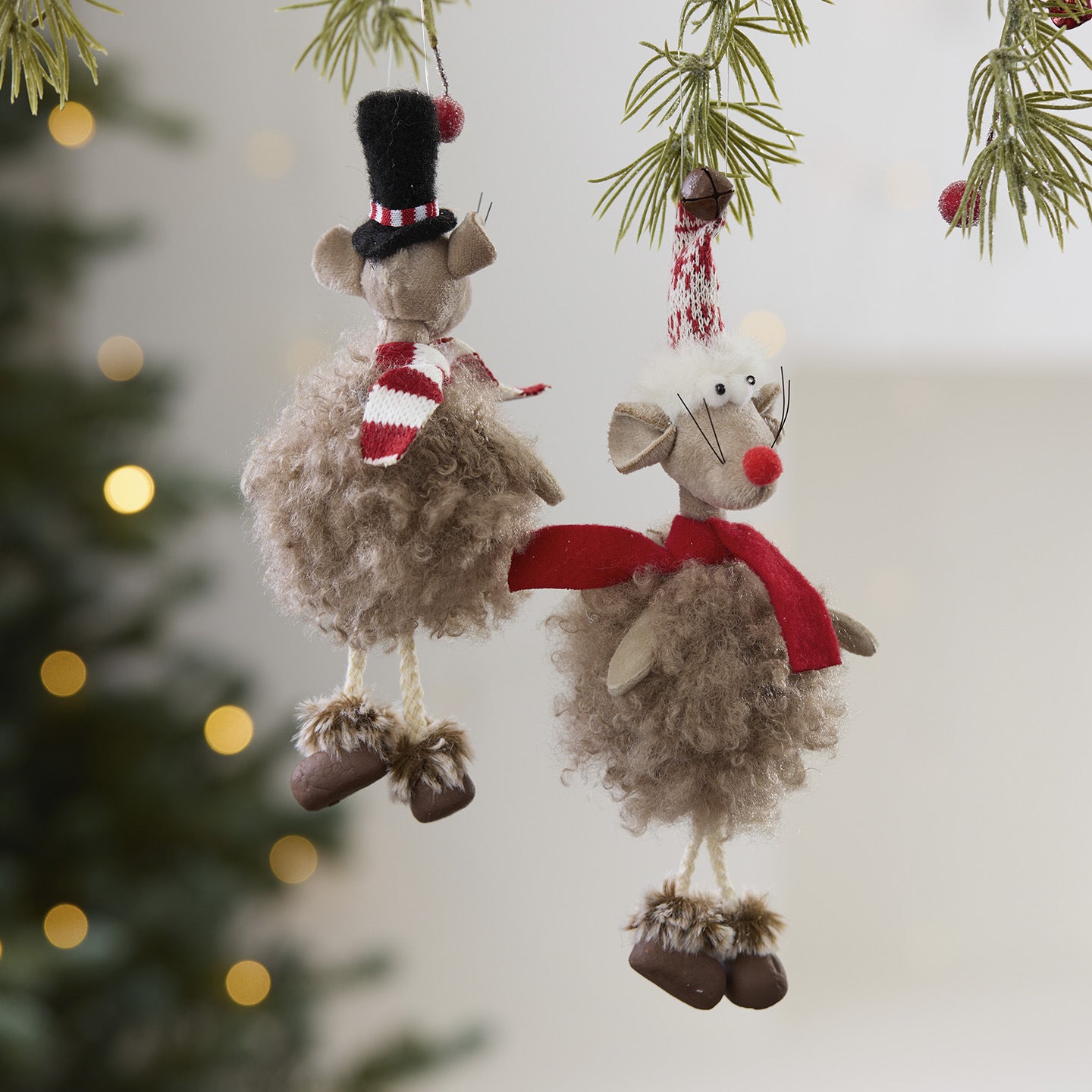 Whimsical Christmas Mice