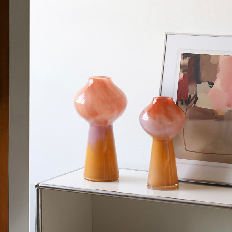 Aurora Blush Pedestal Vase Berriscent