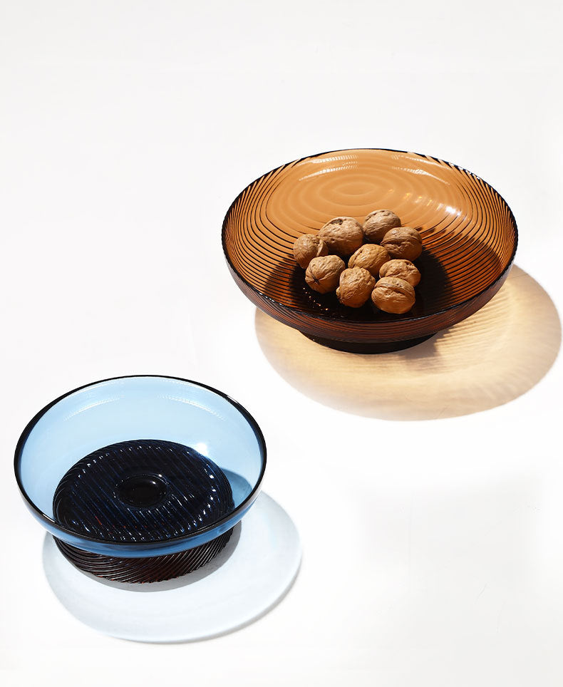 Aurelia Pedestal Glass Bowl Collection Berriscent