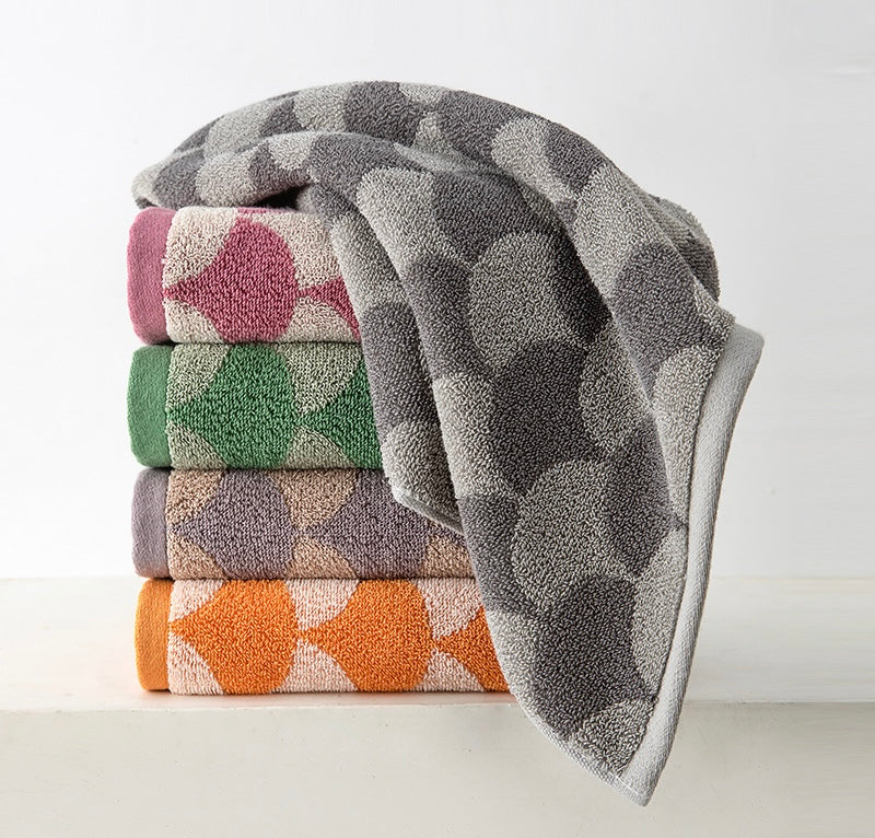 Premium Cotton Patterned Hand Towel – Soft Luxury with Artistic Design Berriscent