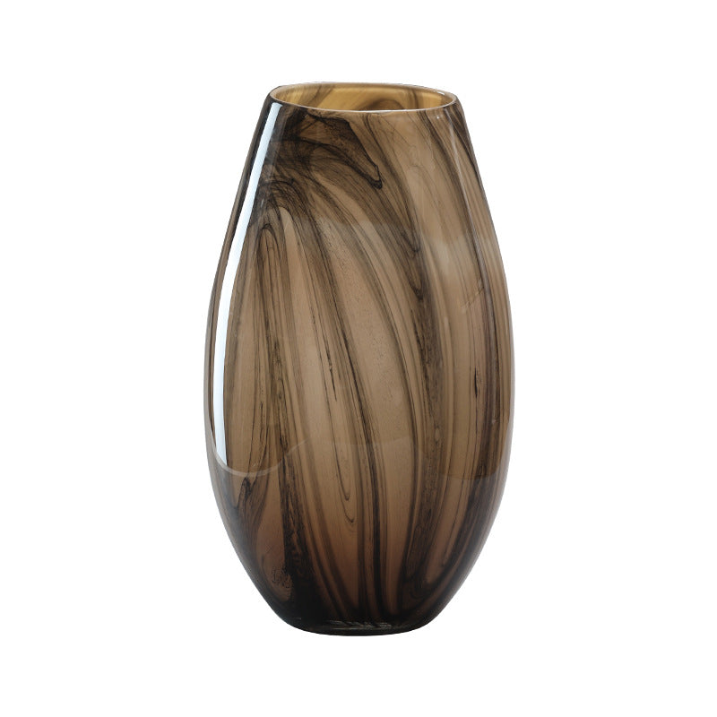 Marbled Glass Art Vase Collection Berriscent