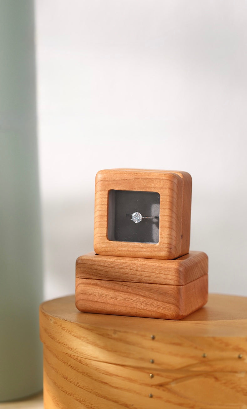 Aurora Heritage Wooden Ring Box Collection Berriscent