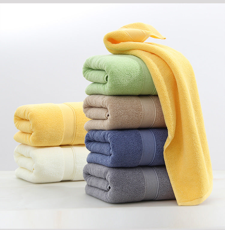 Luxury Combed Cotton Bath Towel Set – 500g Thick Plush Comfort Berriscent