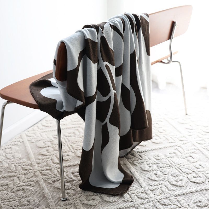 Organic Flow Throw Blanket Berriscent