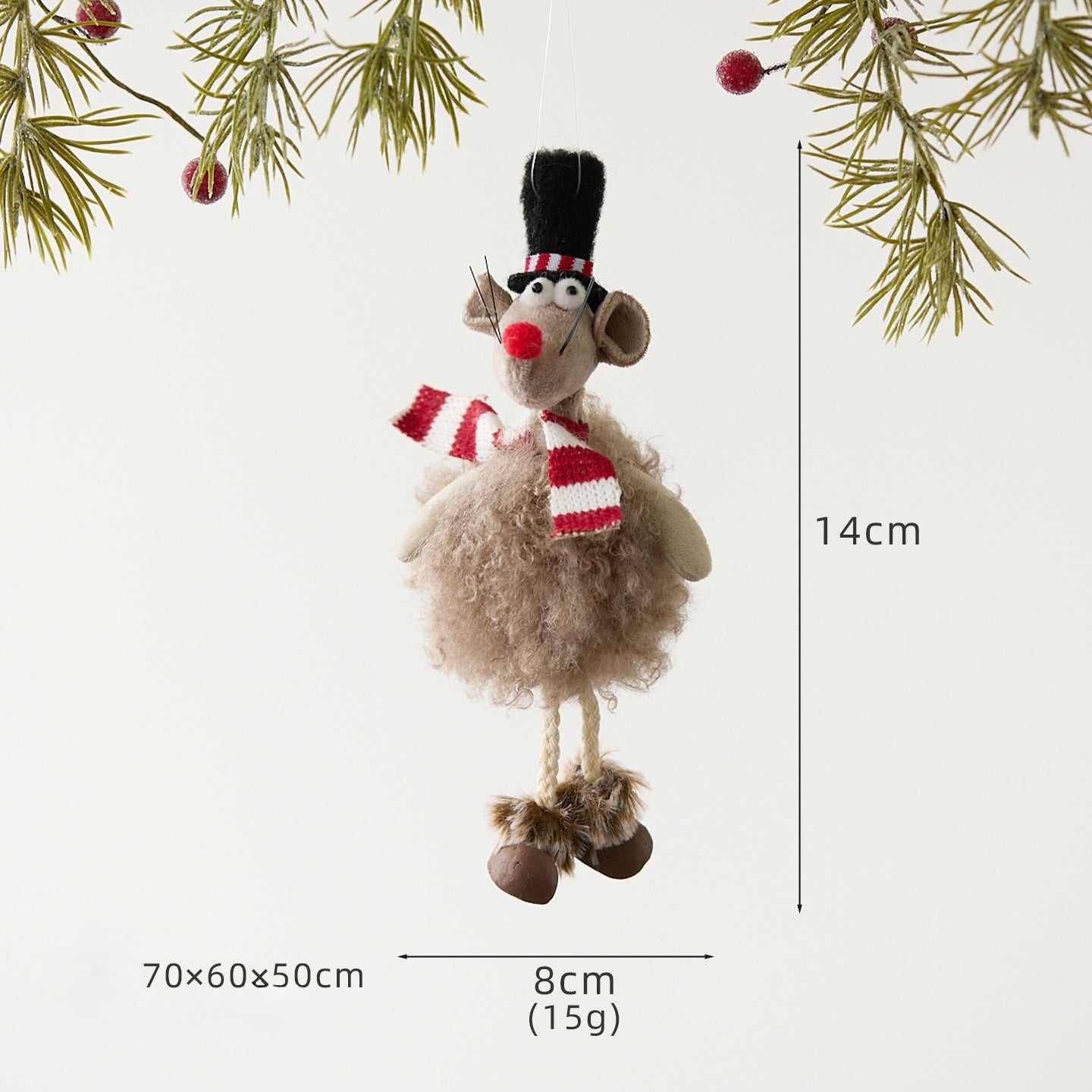 Whimsical Christmas Mice