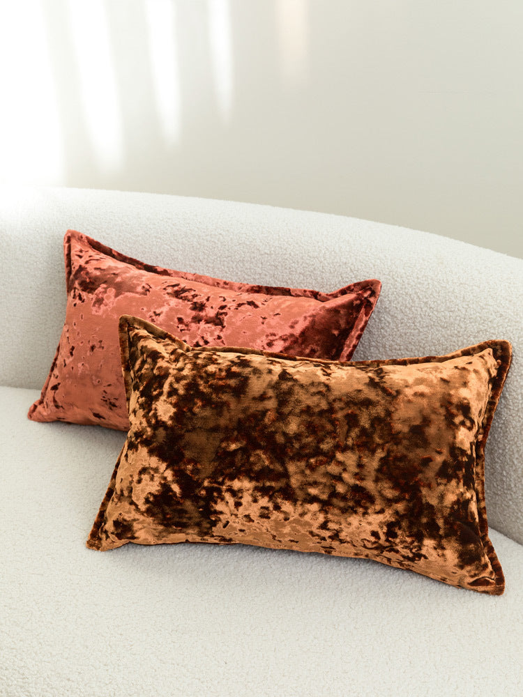 Crushed Velvet Luminary Cushion Berriscent